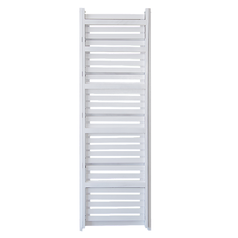 5 Tier Wooden Ladder Shelf Stand Storage Book Shelves Shelving