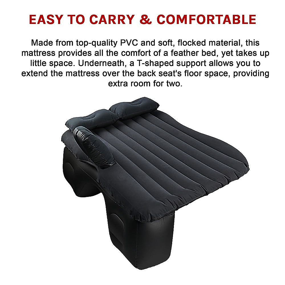 Inflatable Car Back Seat Mattress Air Bed