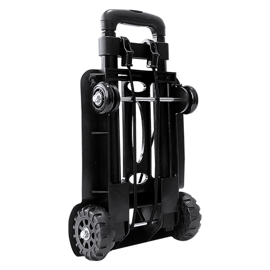 Portable Folding Dolly Cart Luggage Trolley - Push Truck Hand Collapsible