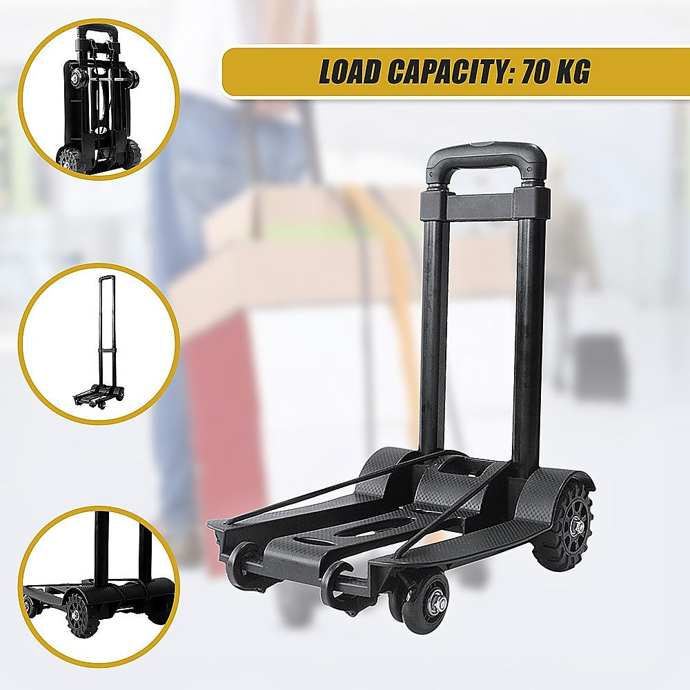 Portable Folding Dolly Cart Luggage Trolley