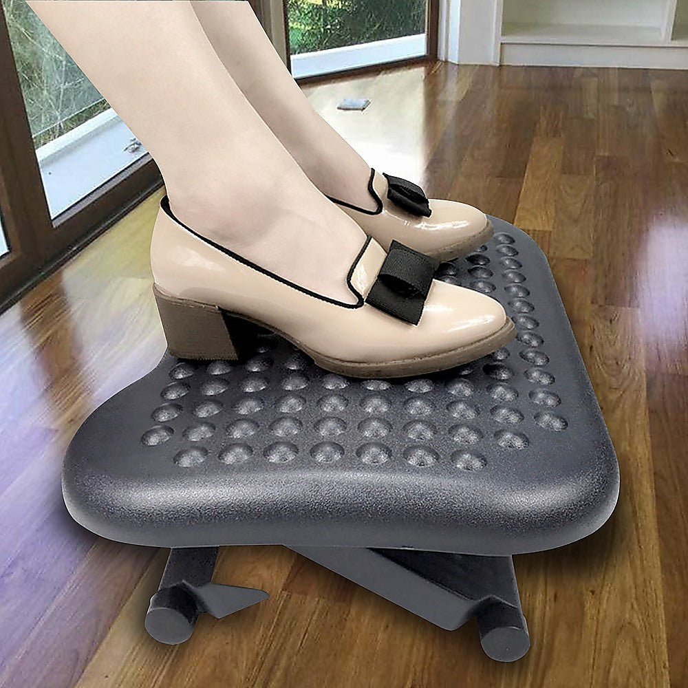 Under Desk Footrest Leg Rest Ergonomic Plastic