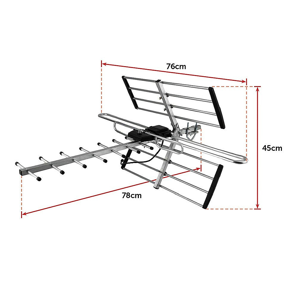 Digital Tv Outdoor Antenna Amplifier