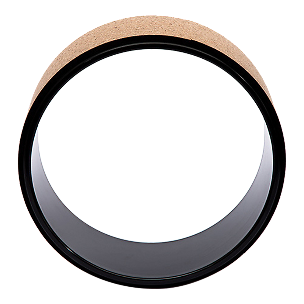 Yoga Pilates Wheel Cork Circle Prop Back Chest Hips