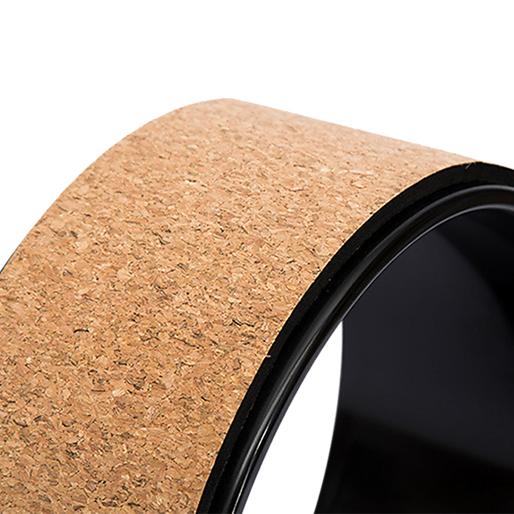 Yoga Pilates Wheel Cork Circle Prop Back Chest Hips