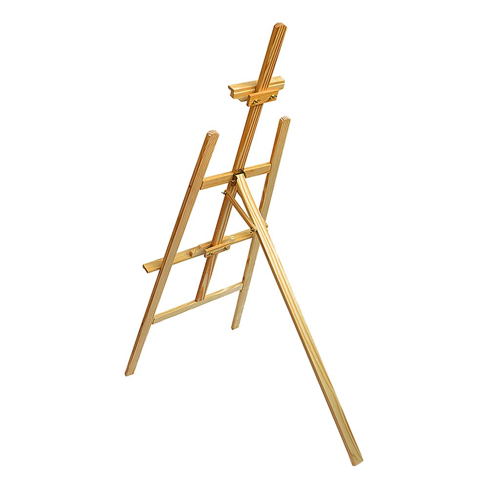 Pine Wood Easel Artist Art Display Painting Shop Tripod Stand Wedding - Pine finish