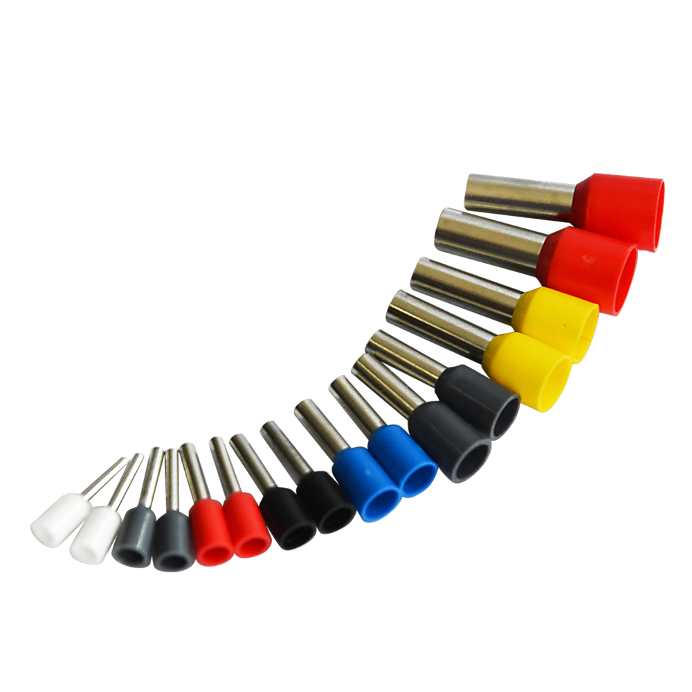 1200Pcs Bootlace Ferrule Crimper Kit With Ratchet Crimping Tool