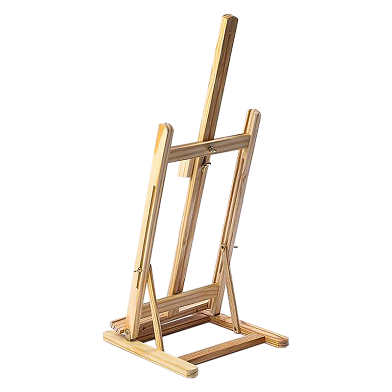Wood Studio H-Frame Tabletop Easel | Wood finish