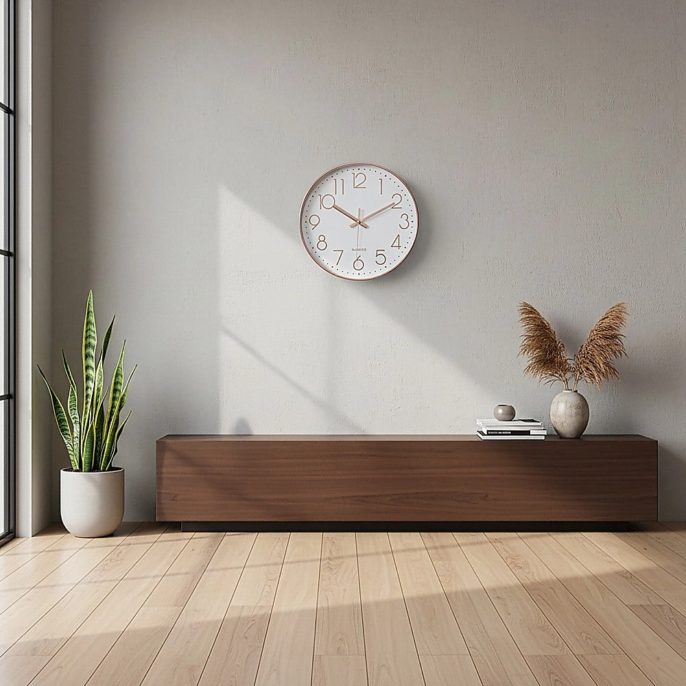Silent Non-Ticking Modern Wall Clock