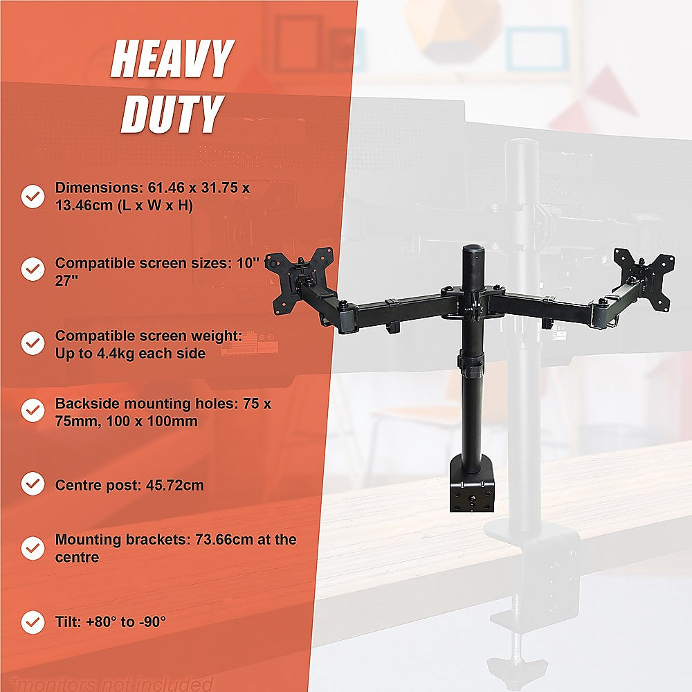 Dual Lcd Monitor Desk Mount Stand | Computer Monitors & Accessories - photo 6