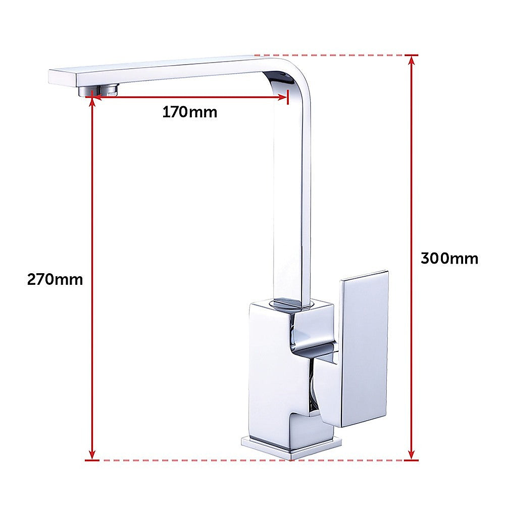 Kitchen Mixer Tap Faucet For Laundry Bathroom Sink