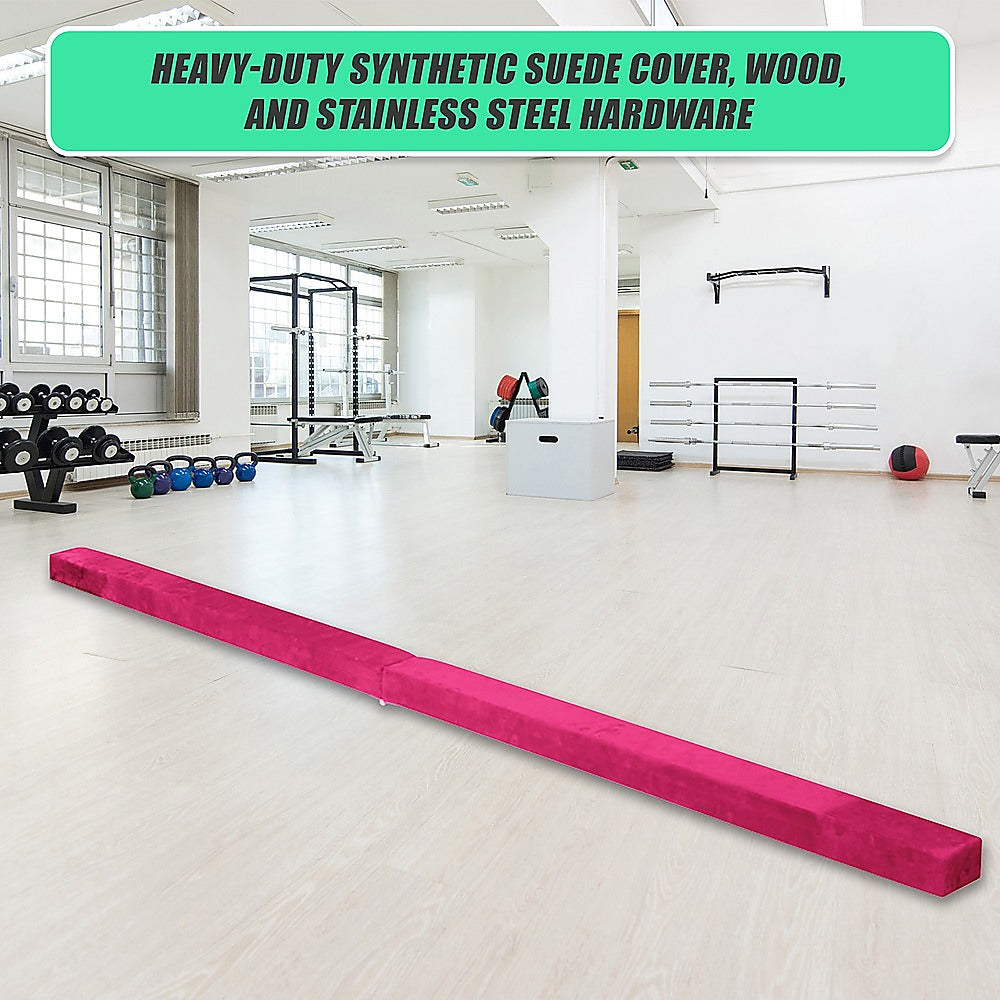 Folding Balance Beam, Pink