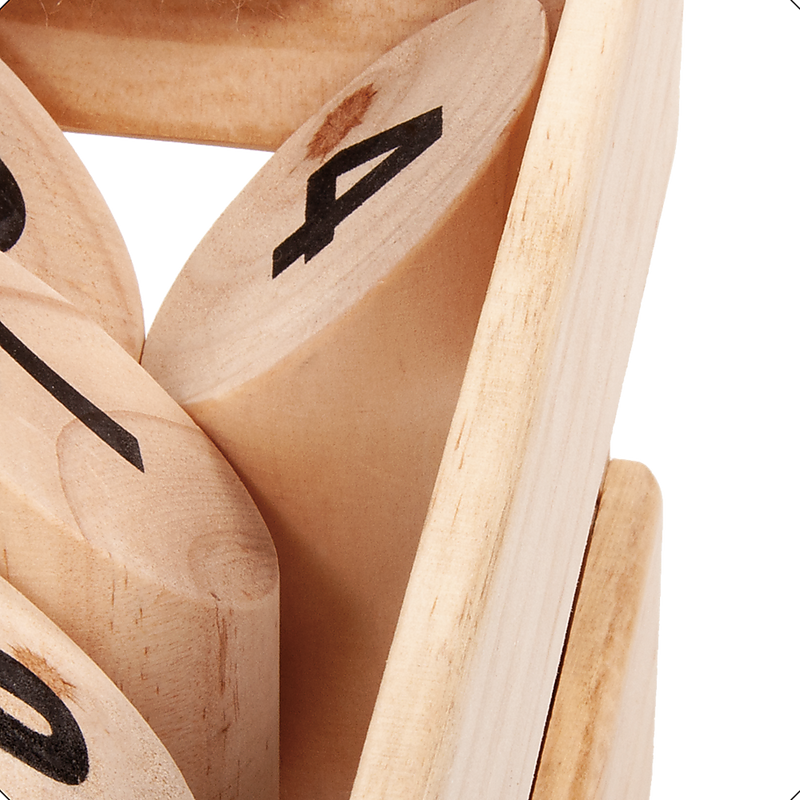 Activity Games - Number Toss Wooden Outdoor Games Set