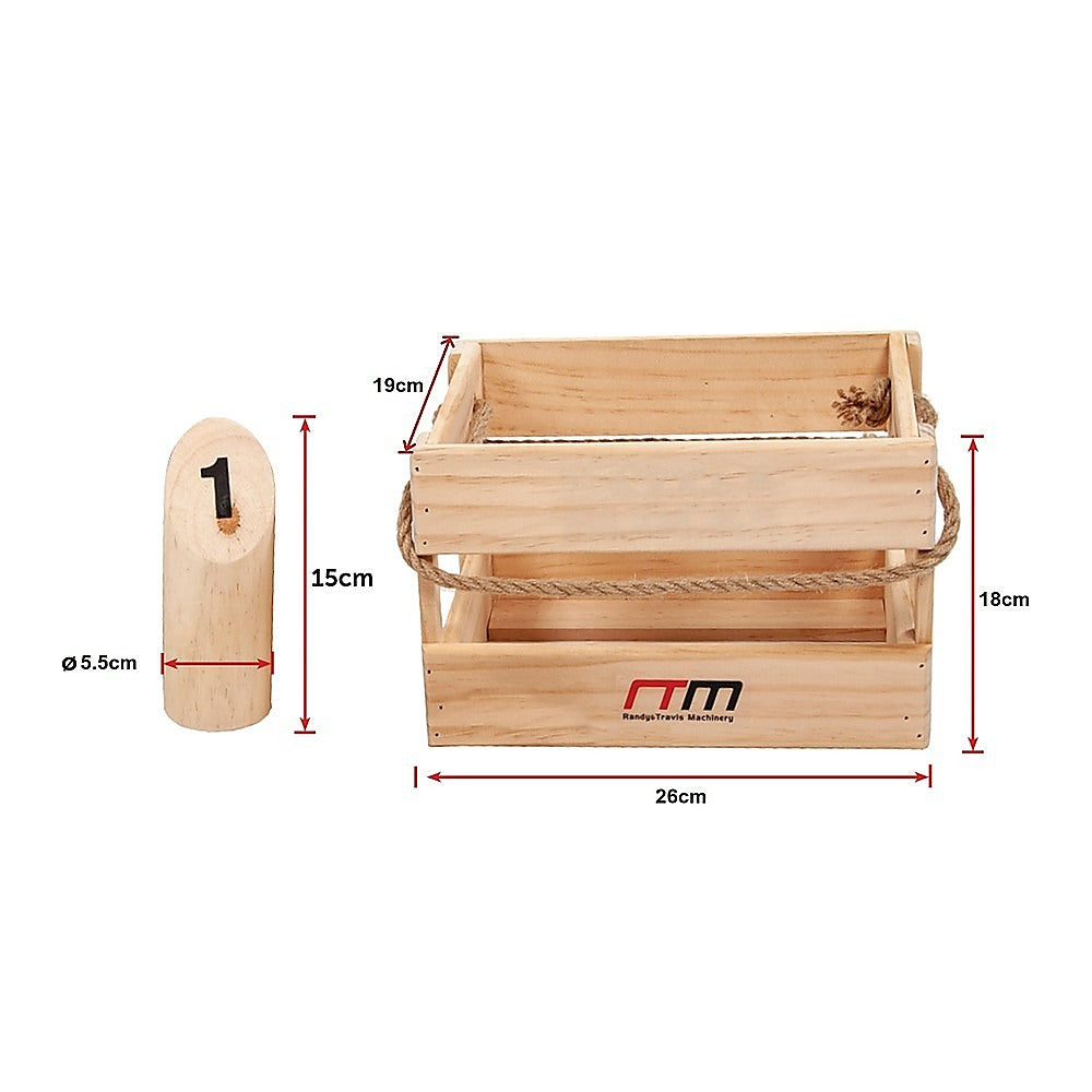 Number Toss Wooden Outdoor Games Set