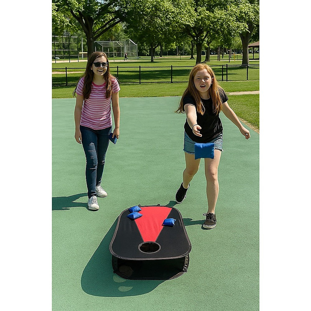 Portable Corn Hole Boards With Bean Bags