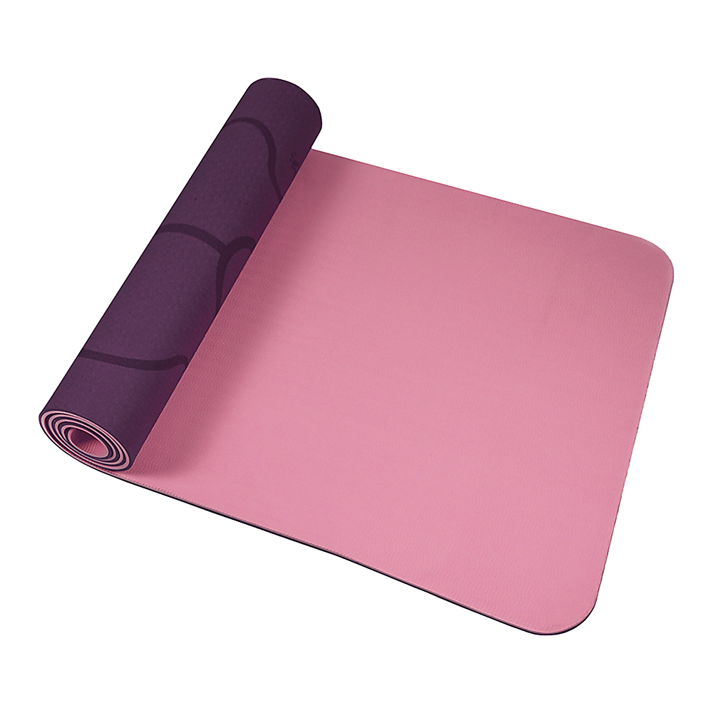 Non-Slip Dual Layer Tpe Yoga Mat