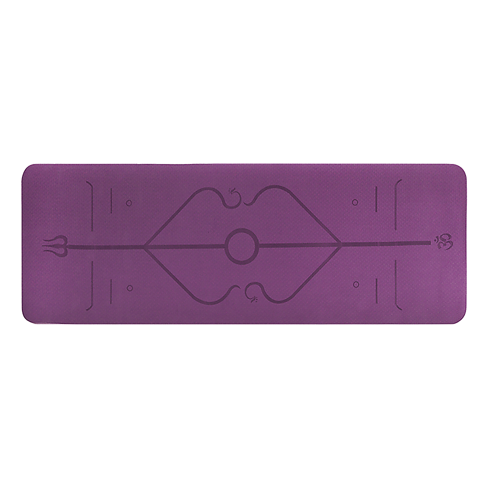 Non-Slip Dual Layer Tpe Yoga Mat