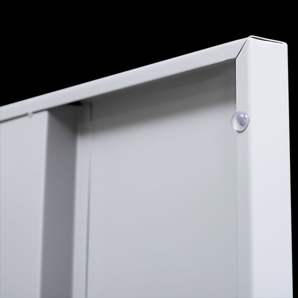 Office Storage Locker Cabinet Grey 180x38x45cm