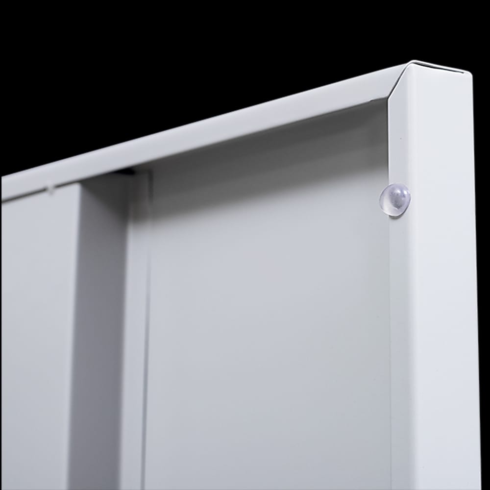 Vertical Storage Locker Grey 180x38x45cm