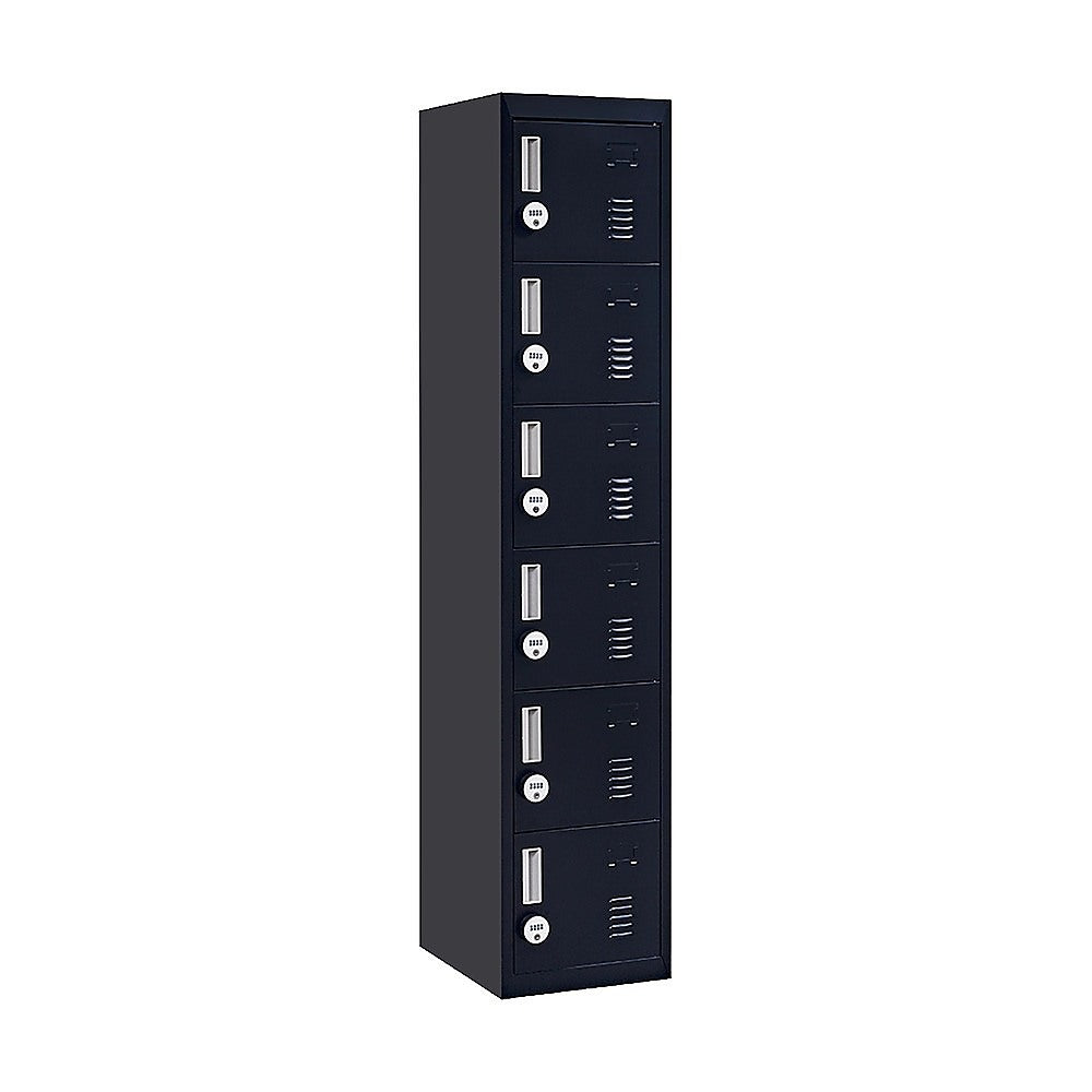 Hexa-Compartment Locker Efficient Organization For All Needs
