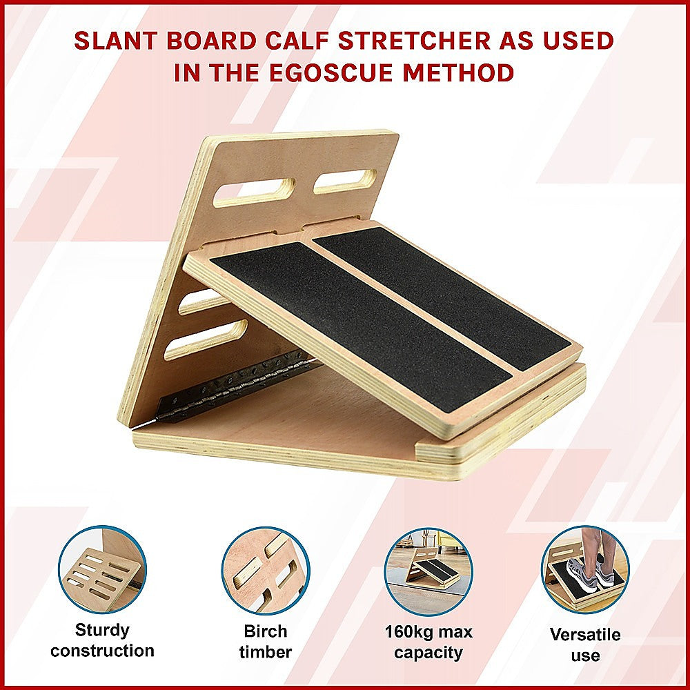Slant Board Calf Stretcher Exercise Equipment for Egoscue Method