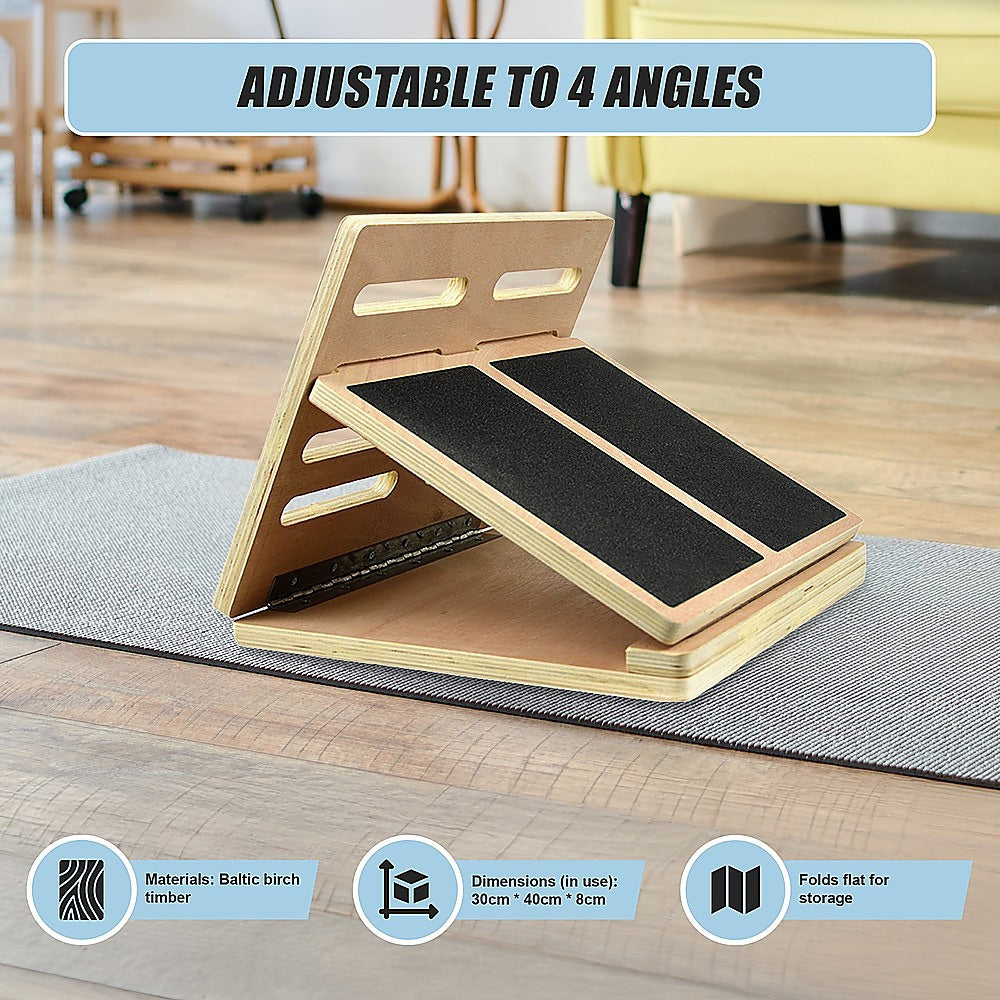 Slant Board Calf Stretcher Exercise Equipment for Egoscue Method