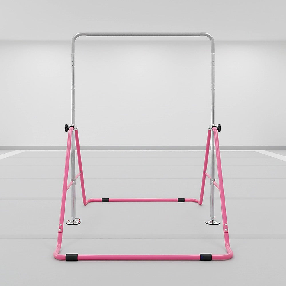 Kids Gymnastics Horizontal Bar - Monkey Kip Bar Pink