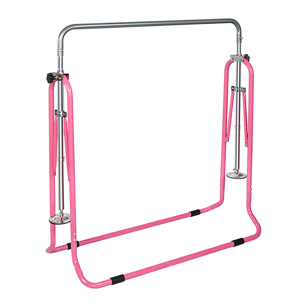 Kids Gymnastics Horizontal Bar - Monkey Kip Bar Pink