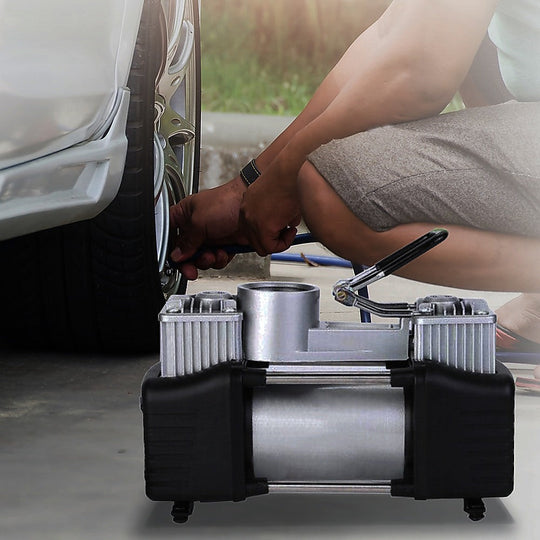 Masonry Tools - 12V Car Air Compressor 4X4 Tyre Deflator 4Wd Inflator Portable 85L/Min - photo 10