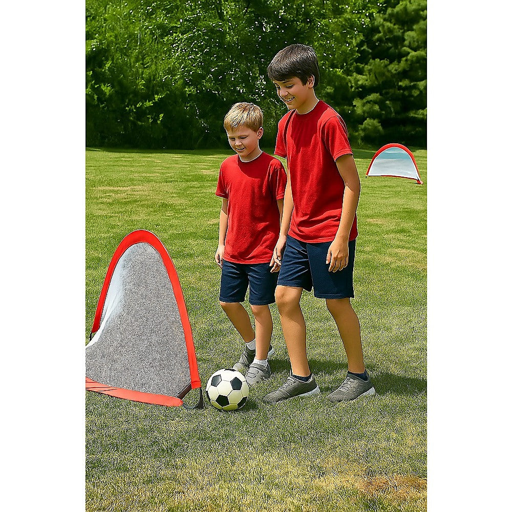Soccer & Soccer Accessories - Portable Kids Soccer Goal Set with Cones - photo 12