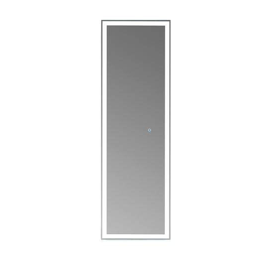 Led Full Length Mirror Standing Floor Makeup Wall Light Mirror 1.6M - Mirrors