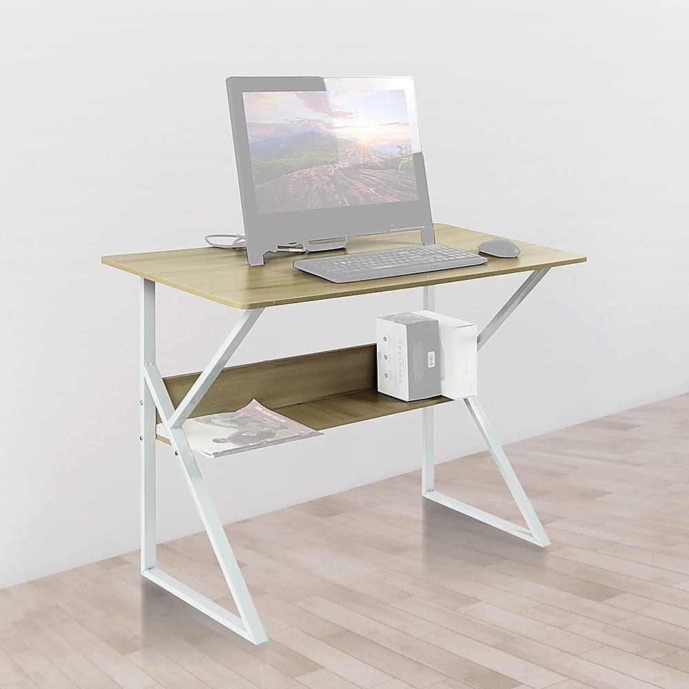 Computer Desk With Shelf 100x60x72cm