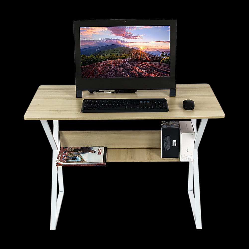 Computer Desk With Shelf 100x60x72cm