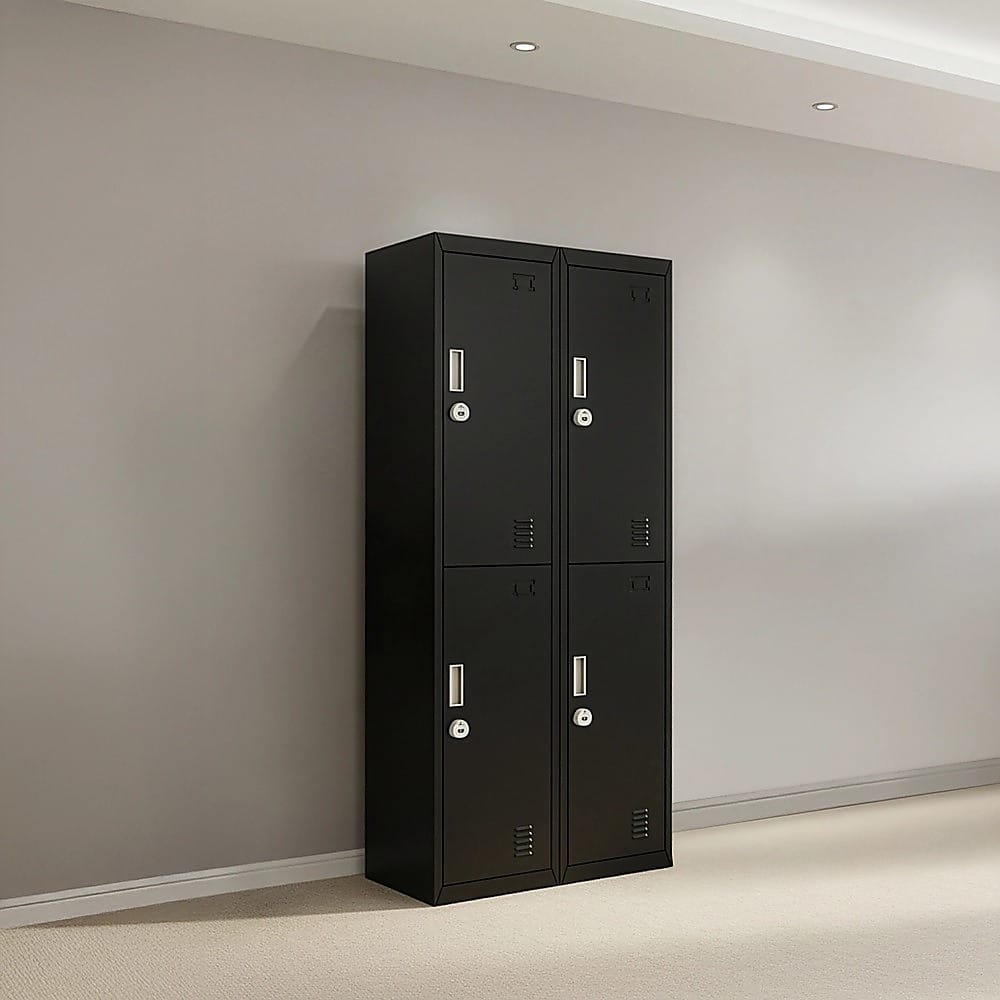 Steel Office Storage Locker Four Door 2x2cm