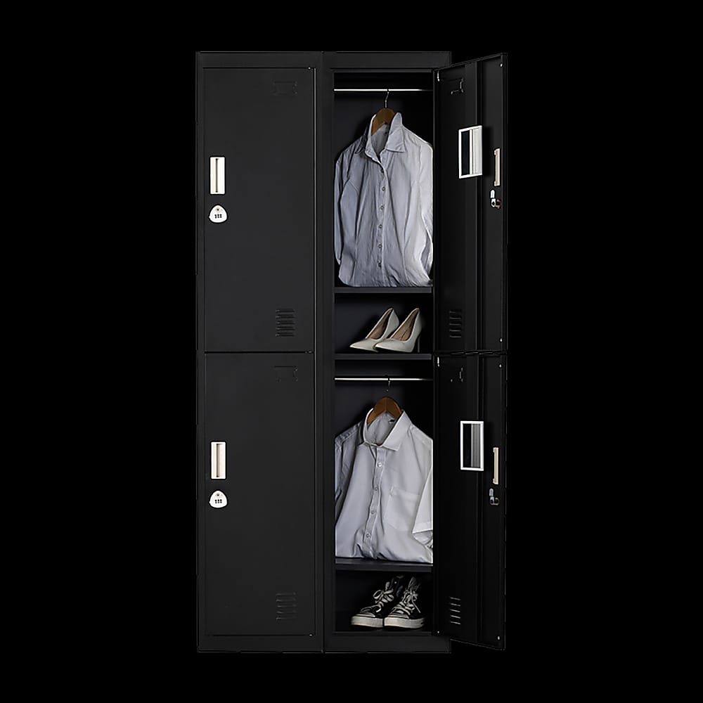 Steel Office Storage Locker Four Door 2x2cm