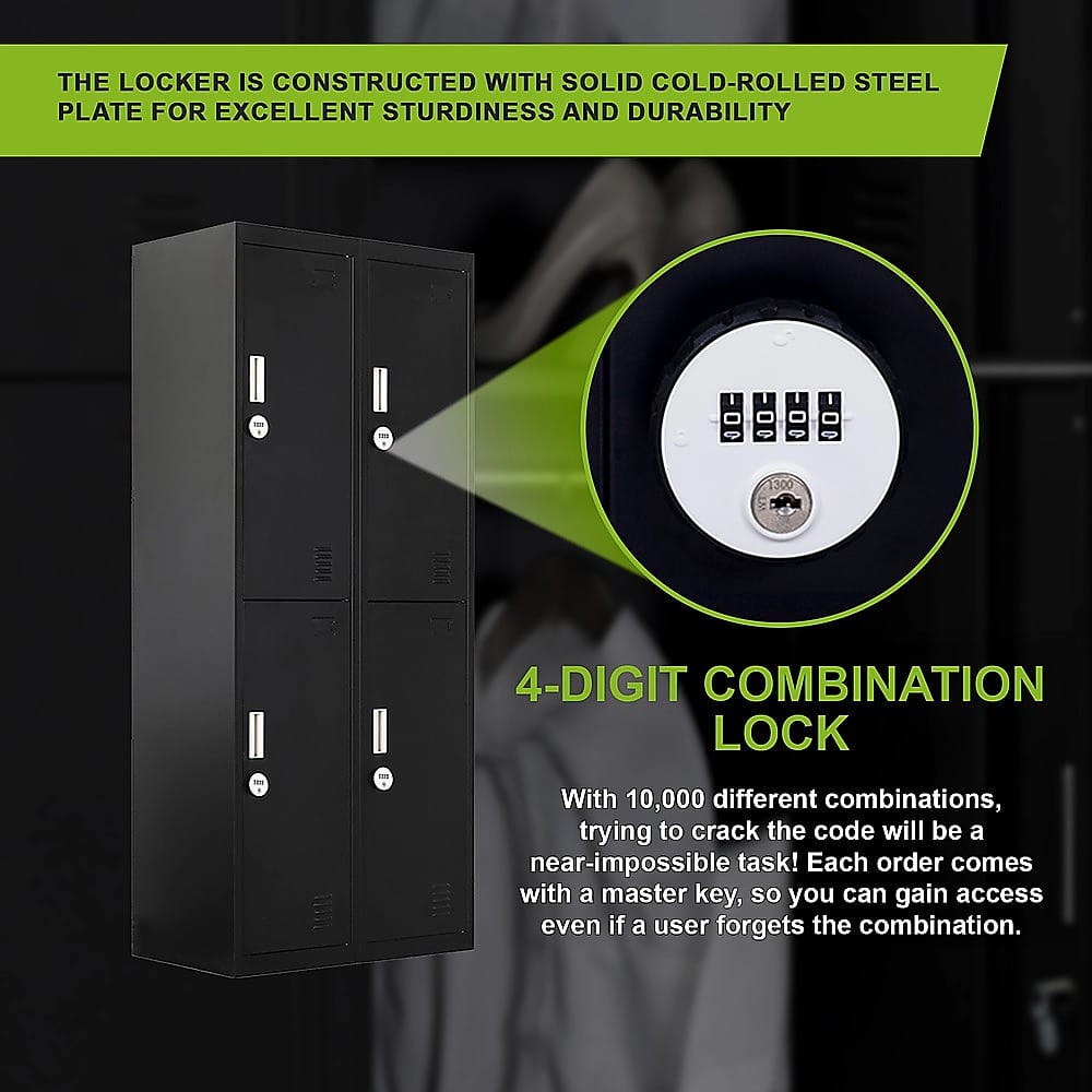 Steel Office Storage Locker 2x2cm