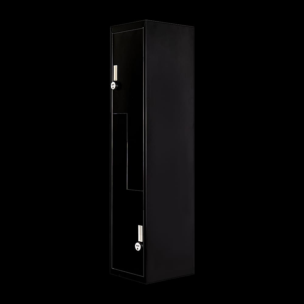 Office Storage Locker Black 180x40x45cm