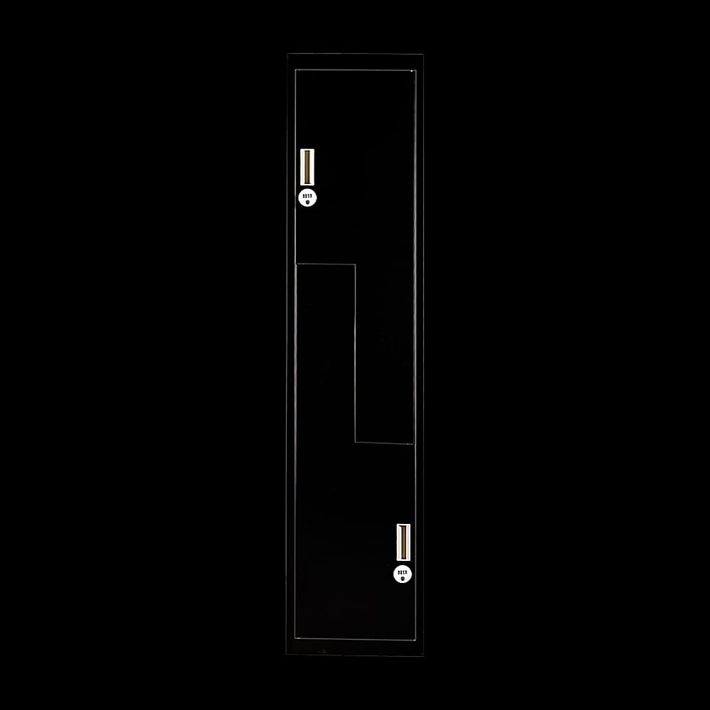 Office Storage Locker Black 180x40x45cm