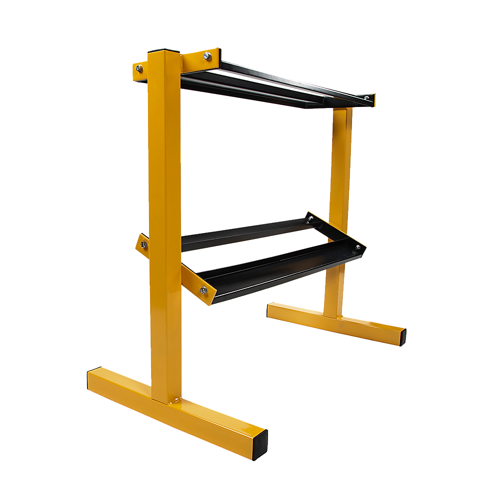 2 Tier Dumbbell Weights Storage Rack