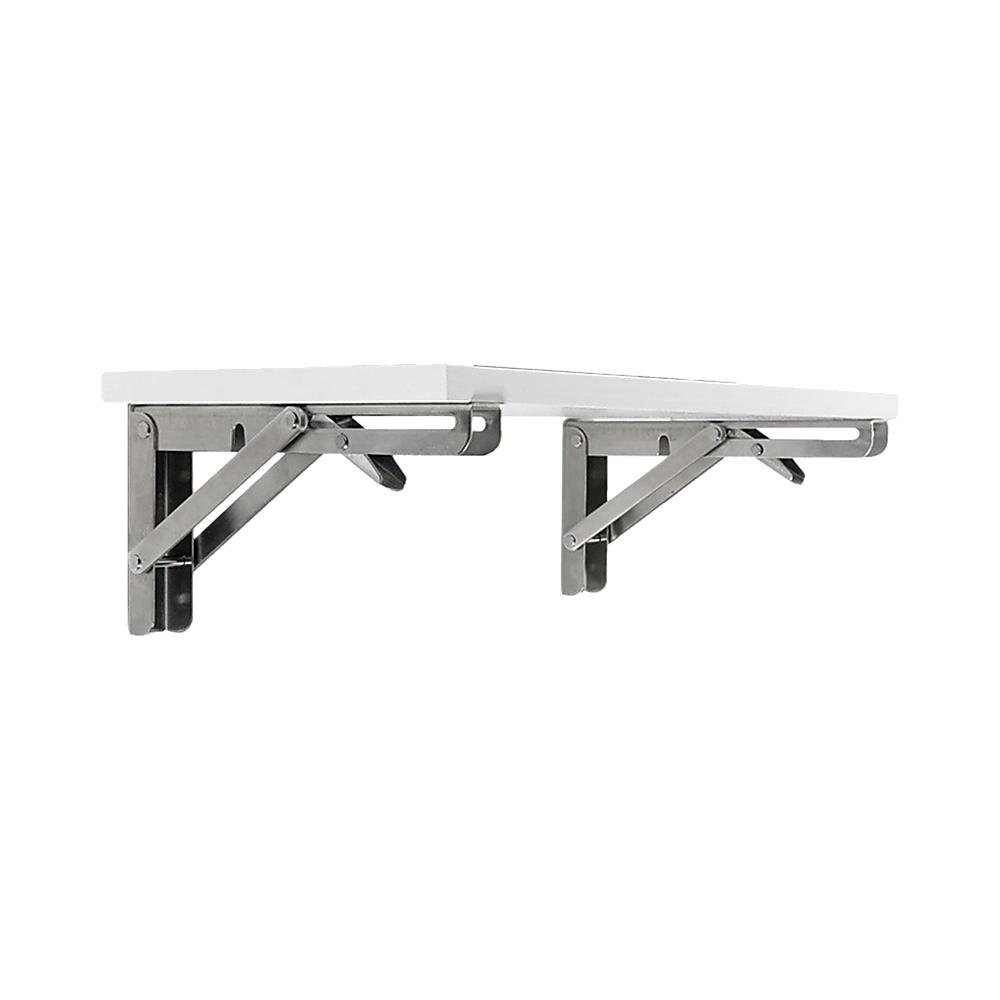 Heavy Duty Stainless Steel Folding Table Bracket (2X 20", 50Kg Load)