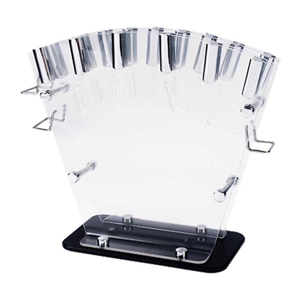 Kitchen 17 Pc Knife Set W/ Block & Sharpener Chef Bread Steak Knives