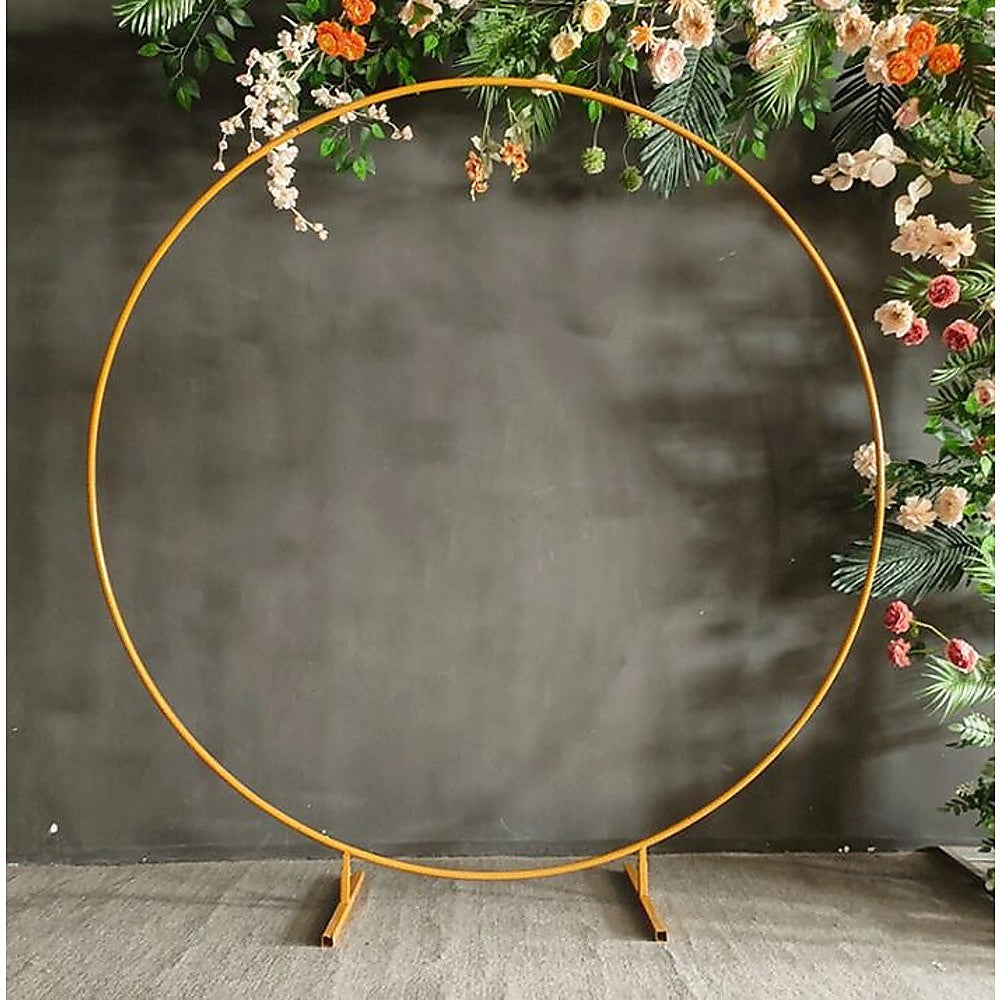 2M Wedding Hoop Round Circle Arch Backdrop Flower Display