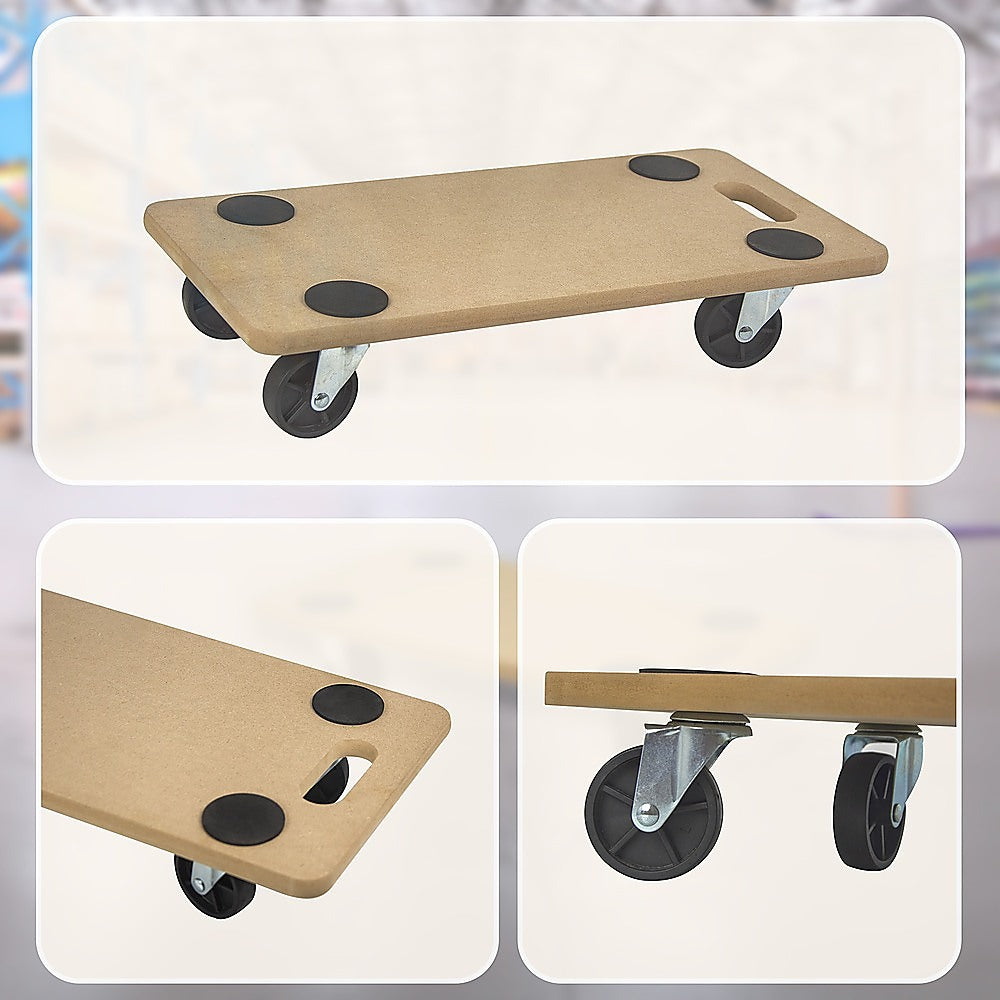 200Kg Heavy Duty Hand Dolly Furniture Trolley Cart Mover