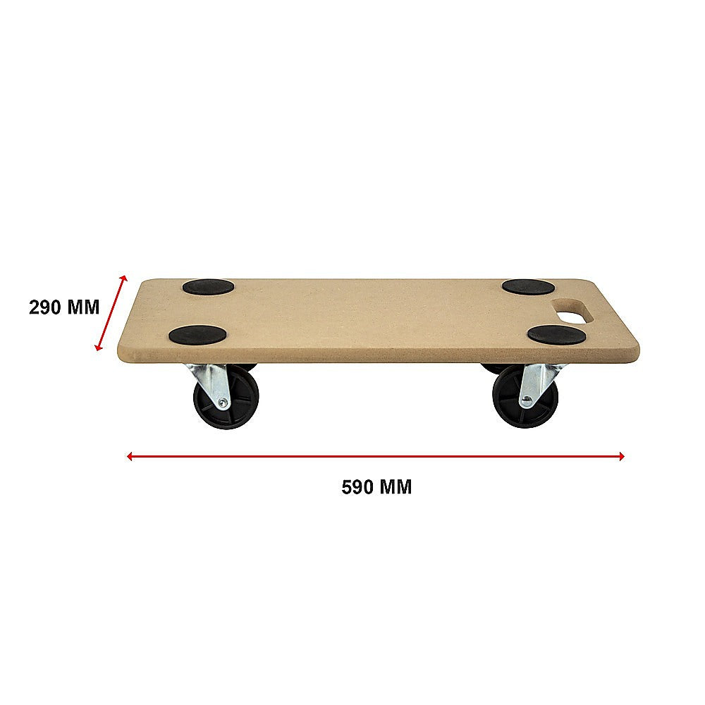 200Kg Heavy Duty Hand Dolly Furniture Trolley Cart Mover