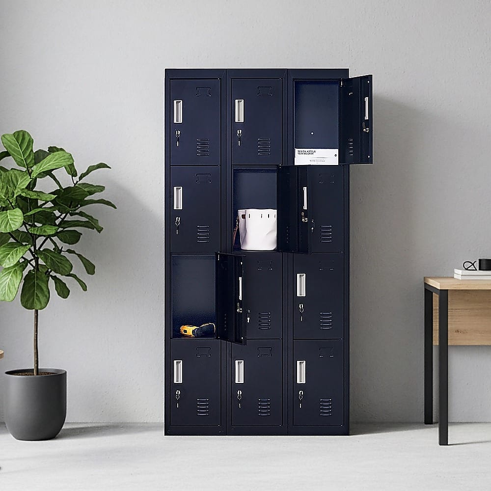 Office Storage Locker 12 Doors 3x4cm