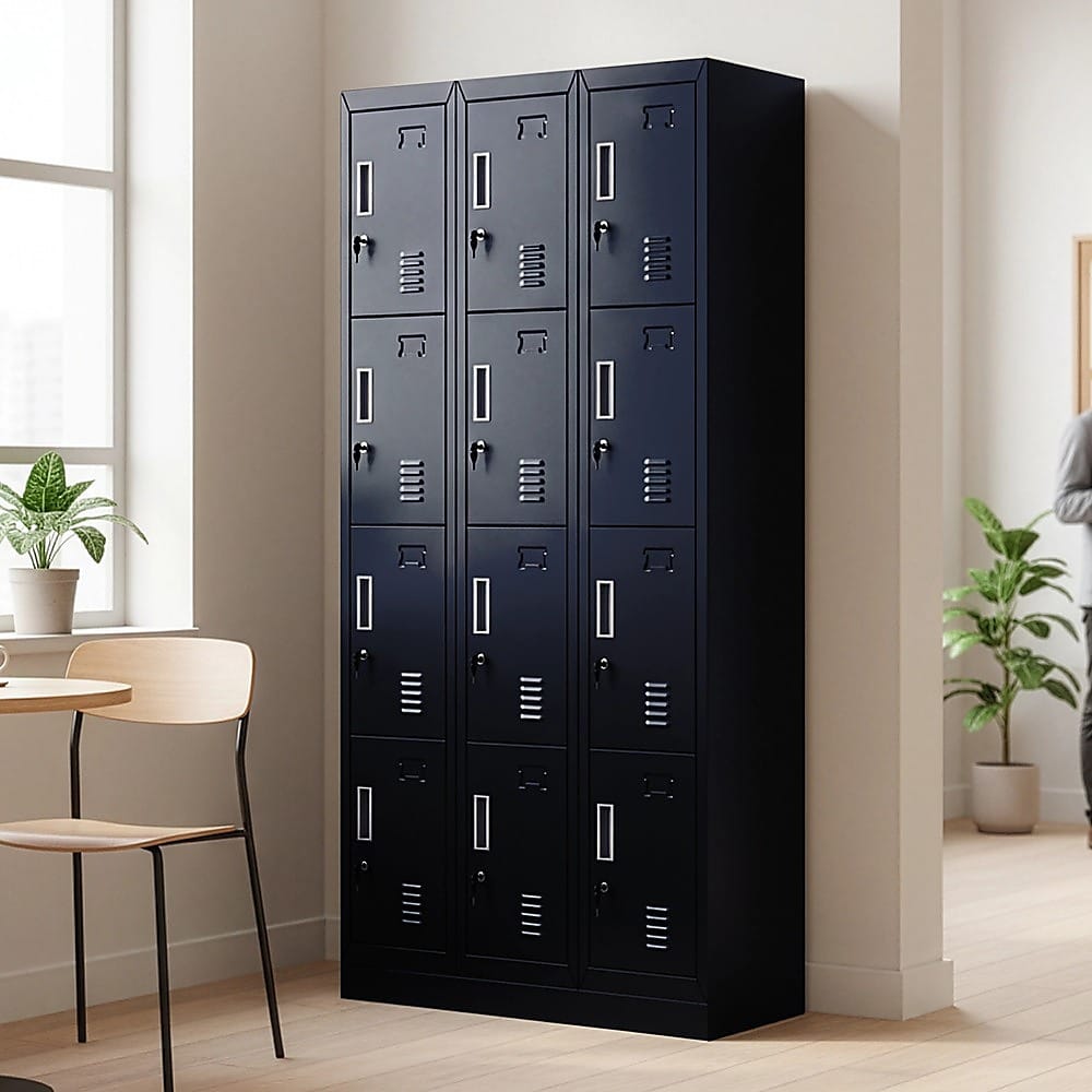 Office Storage Locker 12 Doors 3x4cm