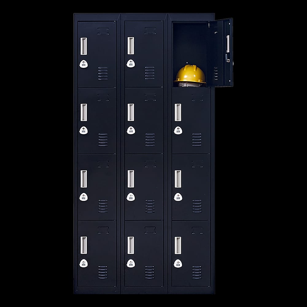 Storage Locker 12 Door Secure 3x4cm