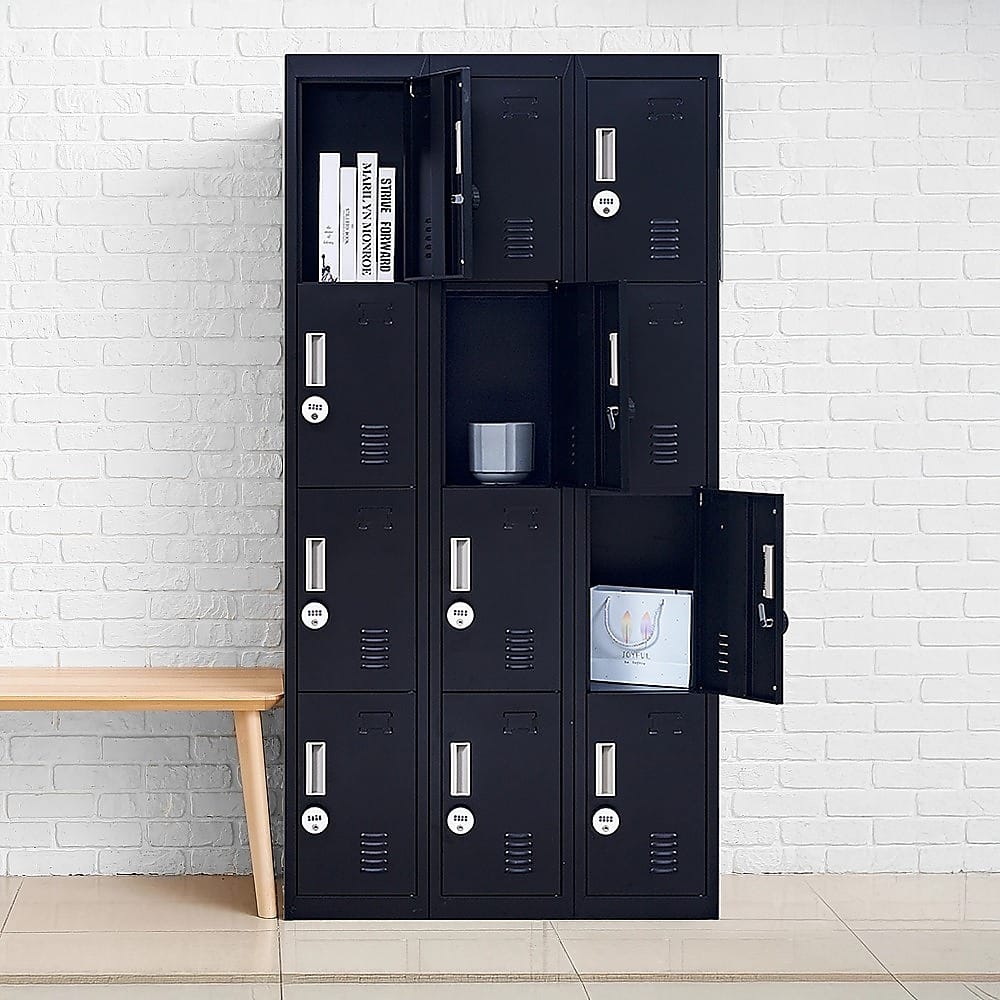 Storage Locker 12 Doors Secure 3x4cm