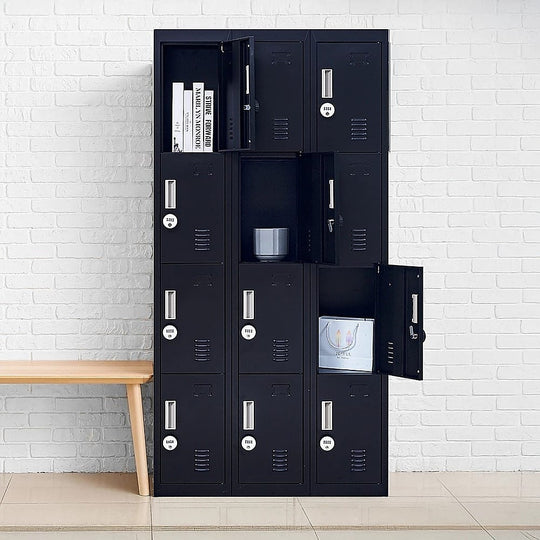 Storage Locker 12 Doors Secure 3x4cm