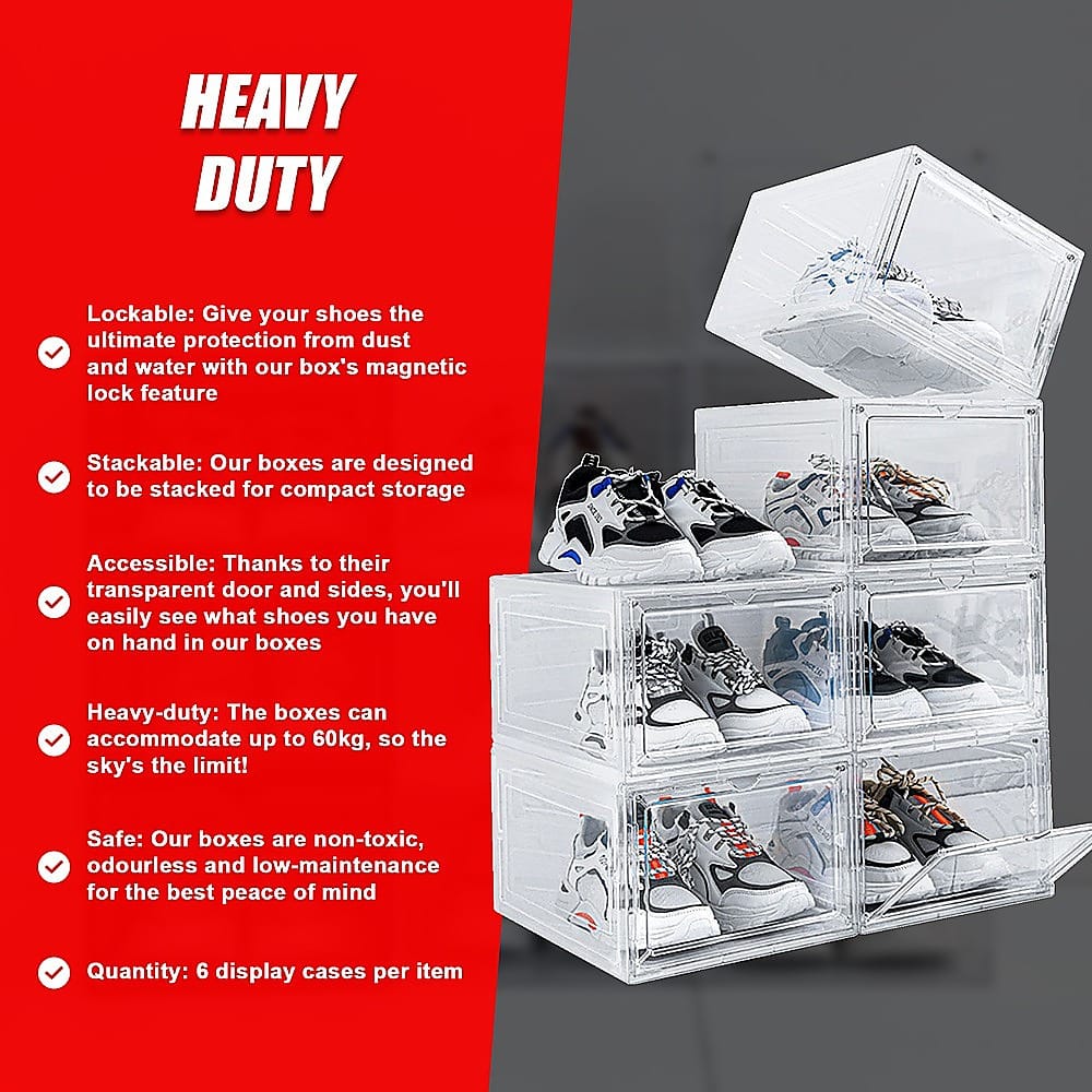 Sneaker Display Case Stackable