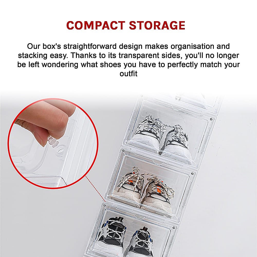 Sneaker Display Case Stackable